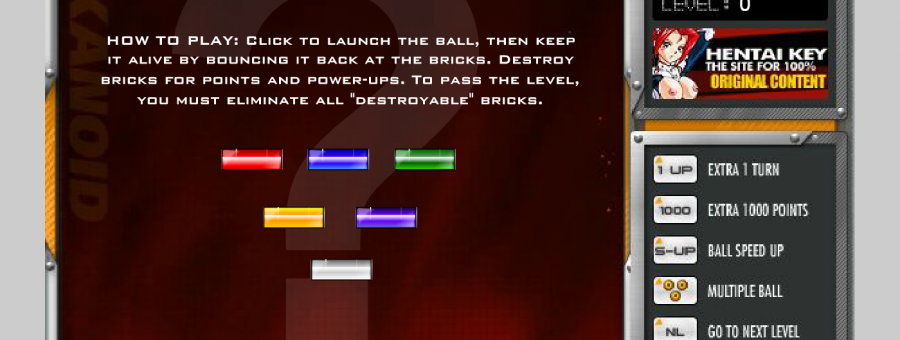 Sexy Arkanoid